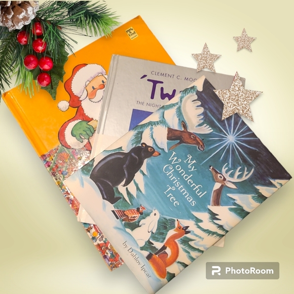 Christmas Book Bundle 3 Kids Books - Picture 1 of 4